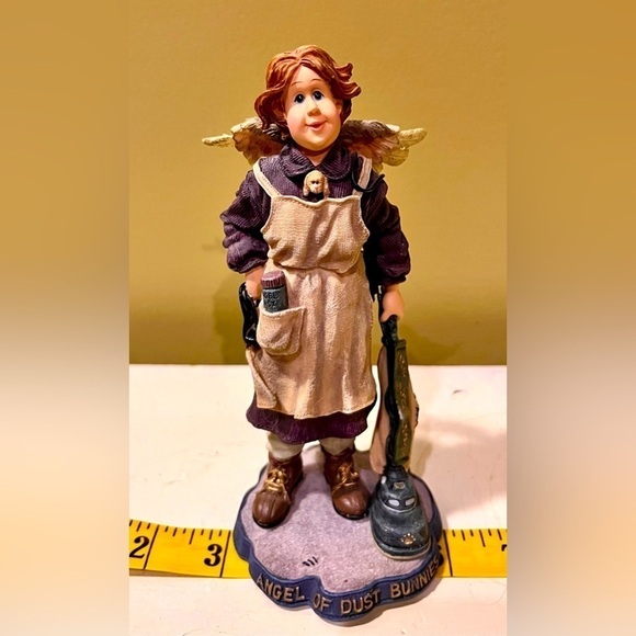 Boyd’s Bear and Friends Collectibles Dusty Rose Dust Bunnies Can’t Hide Angels - Picture 1 of 15